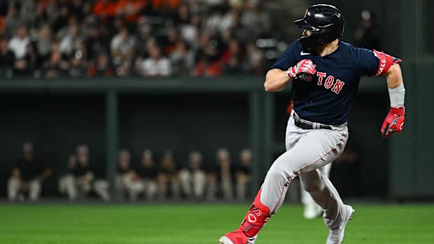 Former Boston Red Sox outfielder Adam Duvall